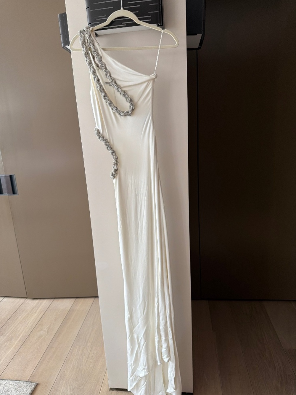 An evening gown by Stella mc cartney